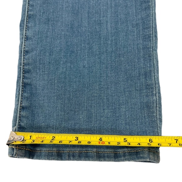 Sz 31 Hudson Blake Slim Straight Jeans Atlas - Picture 12 of 15